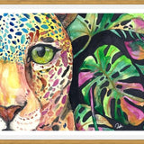 Cuadro Leopardo en la jungla