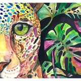 Canvas Leopardo en la jungla