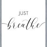 Cuadro Just breathe