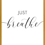 Cuadro Just breathe