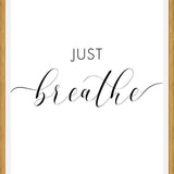Cuadro Just breathe