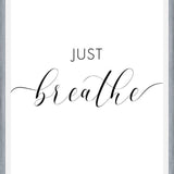 Cuadro Just breathe