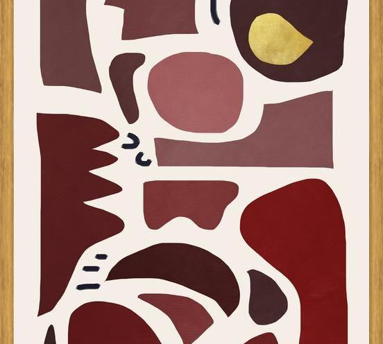 Cuadro Paper cuts & colors 2