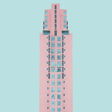 Canvas Edificio rosado
