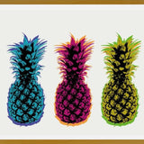 Cuadro 3 piñas