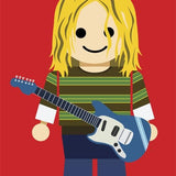 Canvas Kurt Cobain Toy