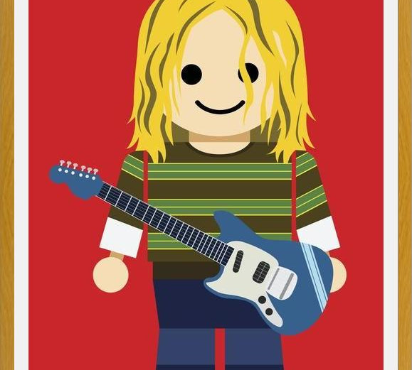 Cuadro Kurt Cobain Toy