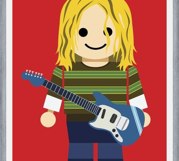 Cuadro Kurt Cobain Toy