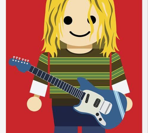 Cuadro Kurt Cobain Toy