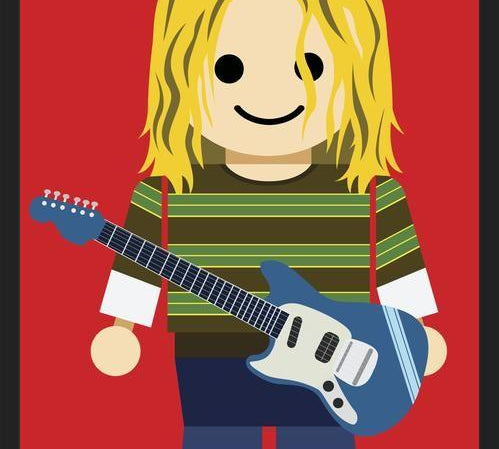 Cuadro Kurt Cobain Toy