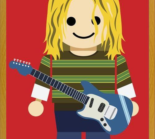 Cuadro Kurt Cobain Toy