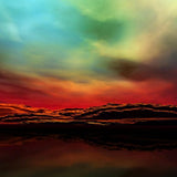 Canvas Sunset Colors
