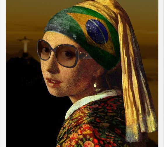Cuadro VERMEER TROPICAL