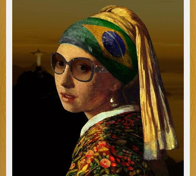 Cuadro VERMEER TROPICAL