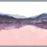 Cuadro Watercolor landscape in two colors