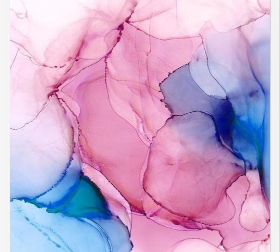 Cuadro Abstract Ink Movement I