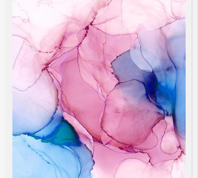 Cuadro Abstract Ink Movement I