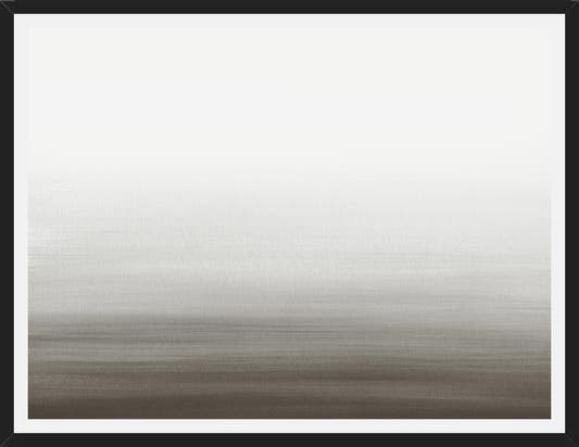 Cuadro Taupe Watercolor Gradient