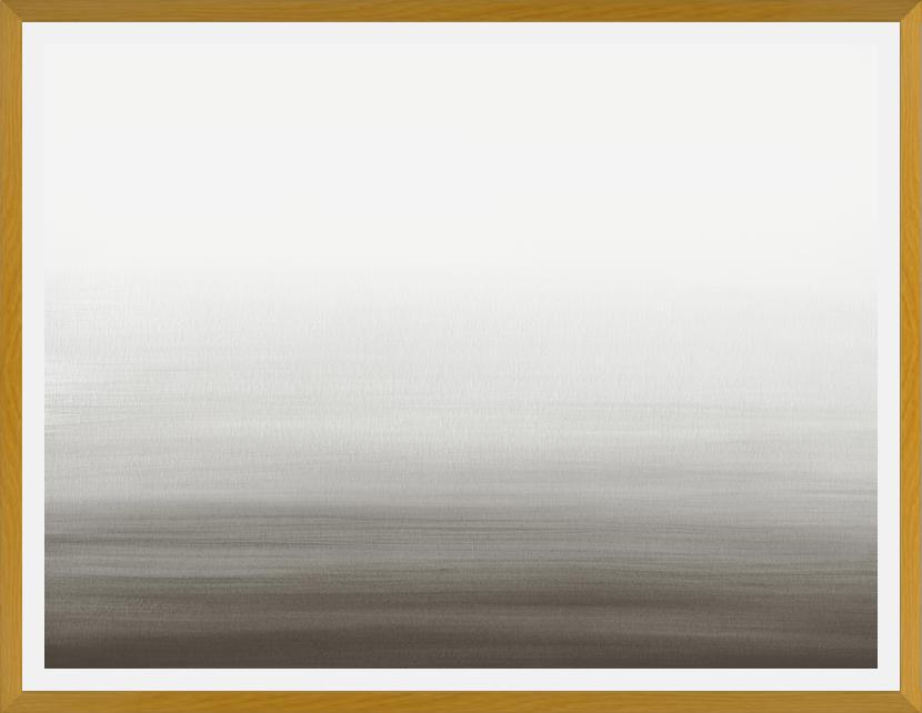 Cuadro Taupe Watercolor Gradient