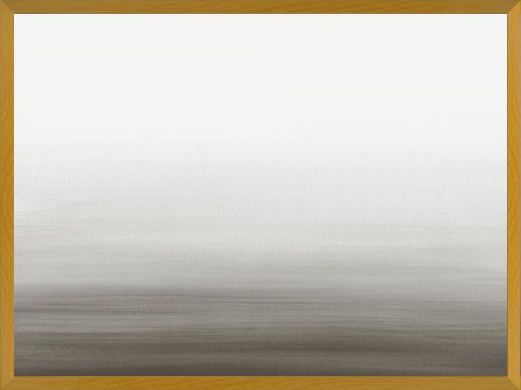 Cuadro Taupe Watercolor Gradient