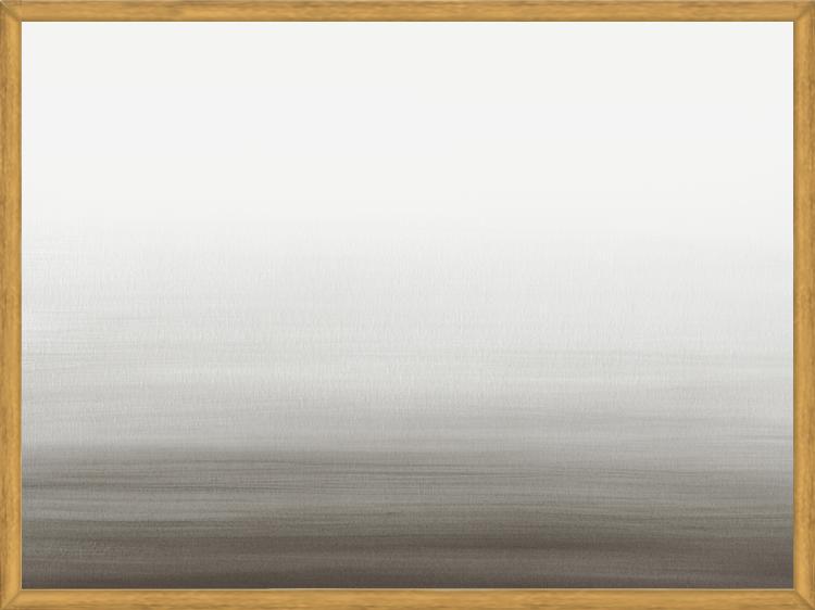 Cuadro Taupe Watercolor Gradient