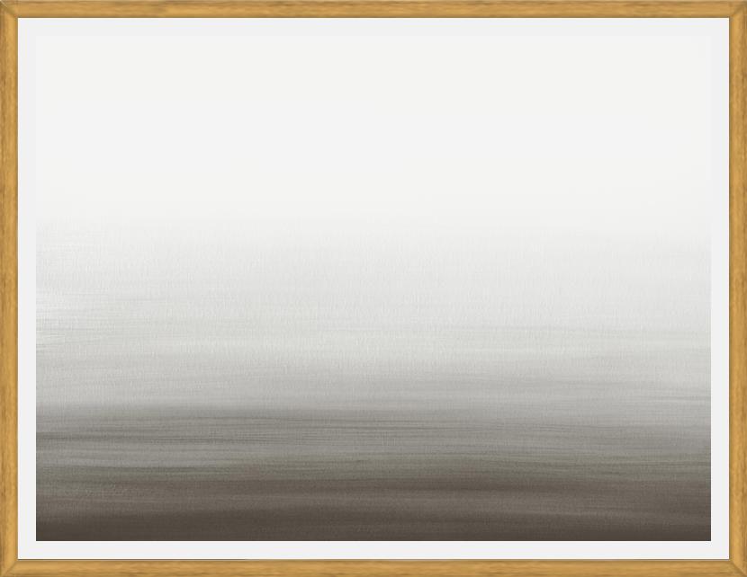 Cuadro Taupe Watercolor Gradient