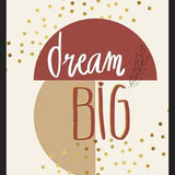 Cuadro Dream big