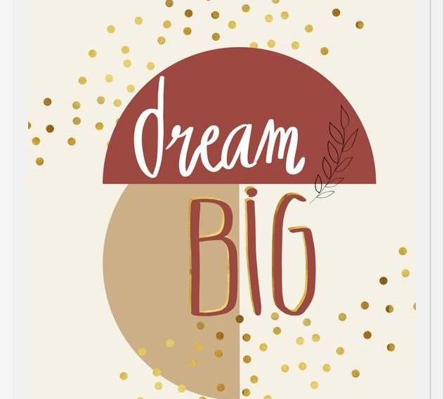 Cuadro Dream big