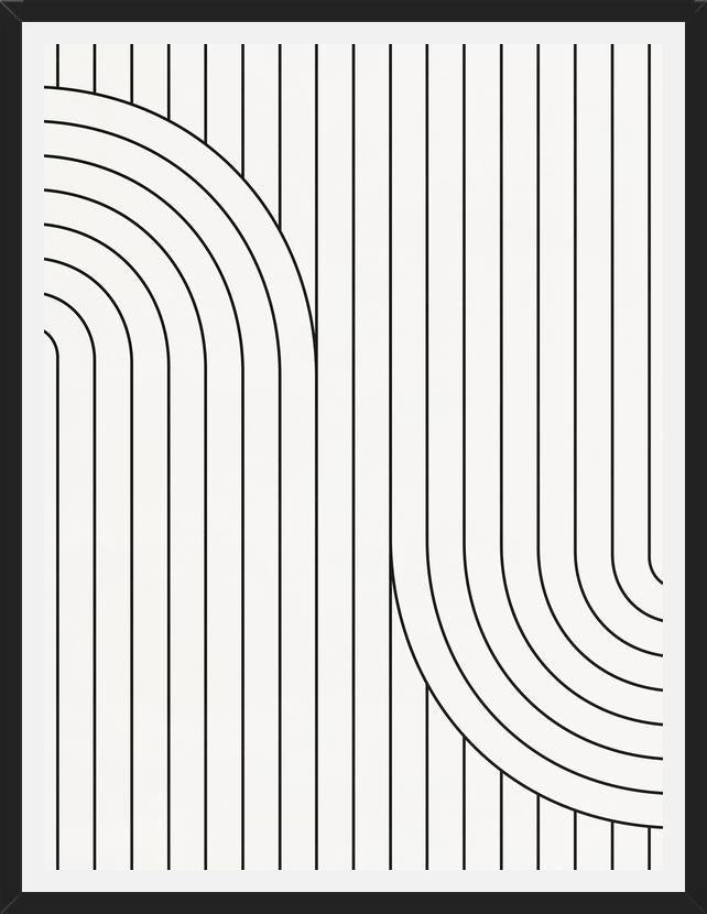 Cuadro Line And Shapes - b01