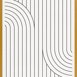Cuadro Line And Shapes - b01
