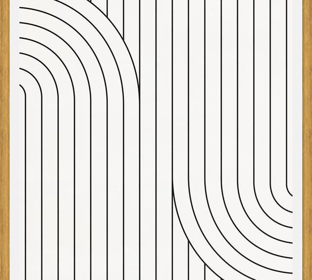 Cuadro Line And Shapes - b01
