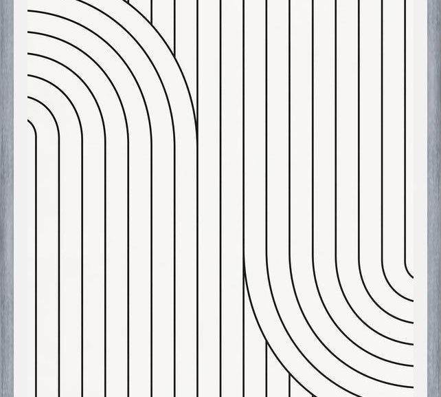 Cuadro Line And Shapes - b01