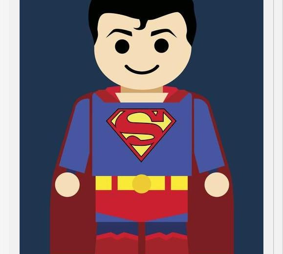 Cuadro Superman Toy