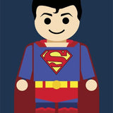 Canvas Superman Toy