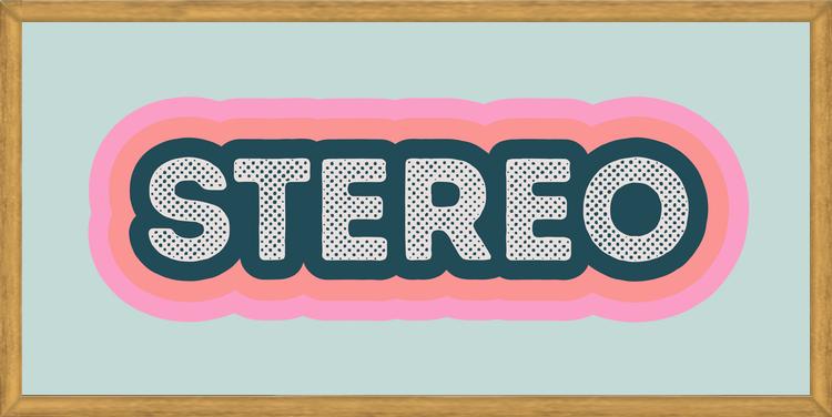 Cuadro Stereo Mint