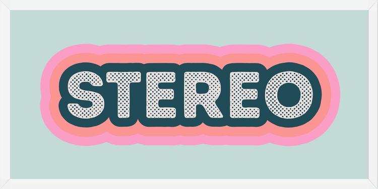 Cuadro Stereo Mint