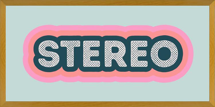 Cuadro Stereo Mint