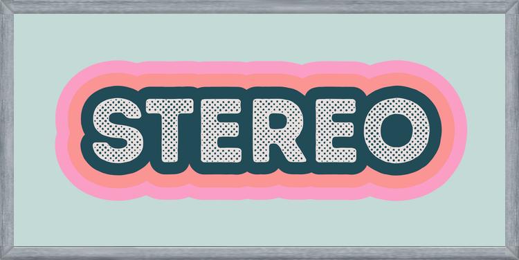 Cuadro Stereo Mint