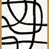 Cuadro Scandi Abstract Marker Line Art