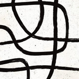 Canvas Scandi Abstract Marker Line Art