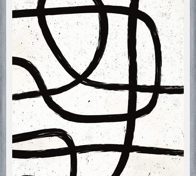 Cuadro Scandi Abstract Marker Line Art