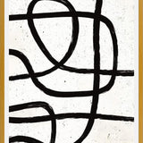 Cuadro Scandi Abstract Marker Line Art
