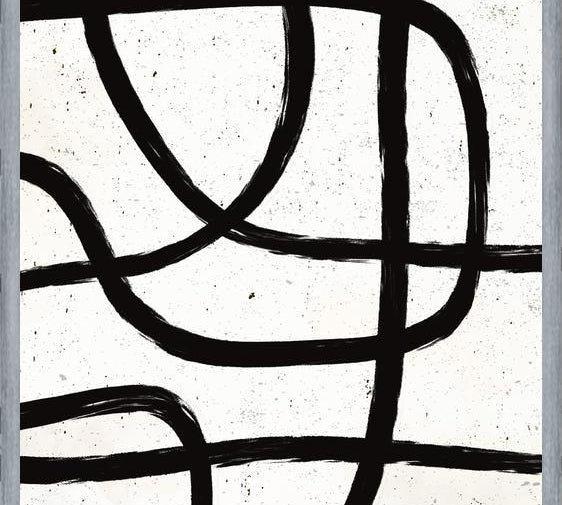 Cuadro Scandi Abstract Marker Line Art