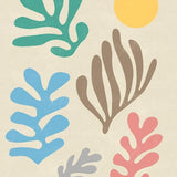 Canvas Matisse Art Leaves - Artprint