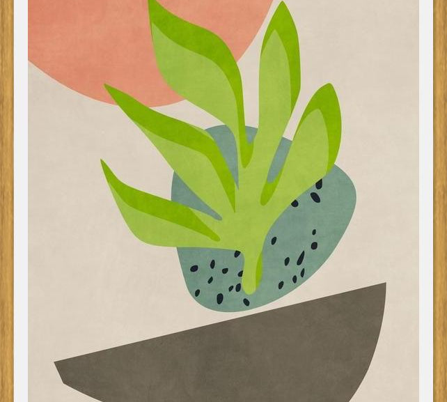 Cuadro Jardin Tropical 1