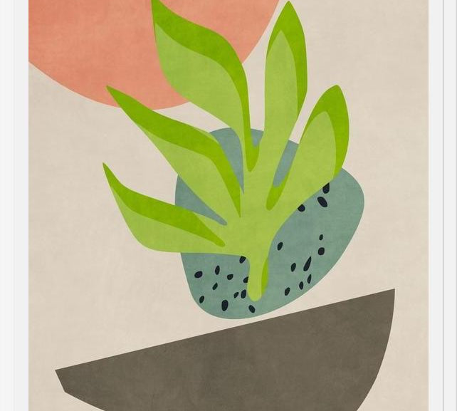 Cuadro Jardin Tropical 1