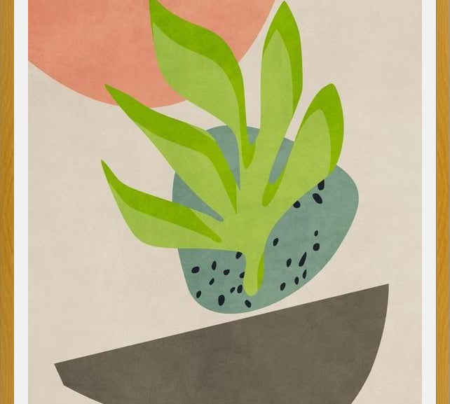 Cuadro Jardin Tropical 1