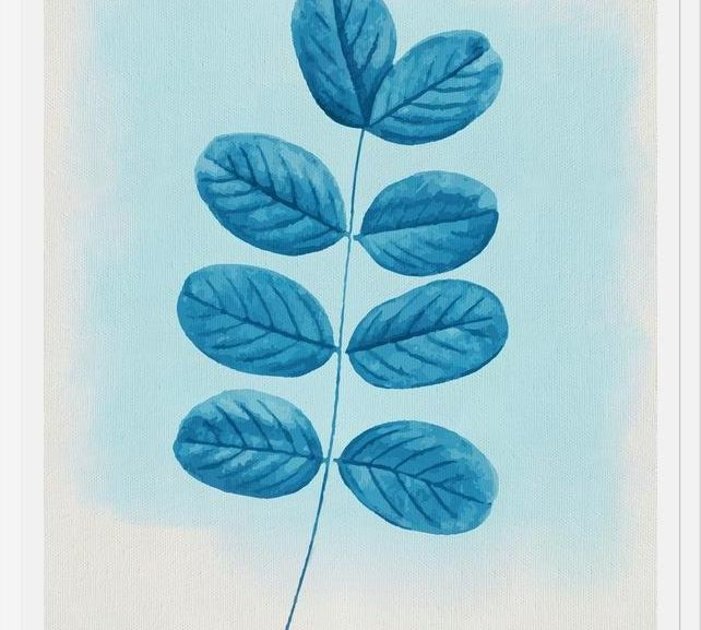 Cuadro Leaves 03b