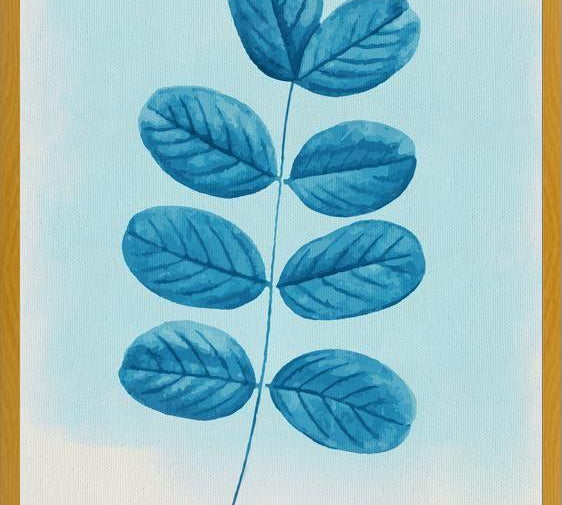 Cuadro Leaves 03b