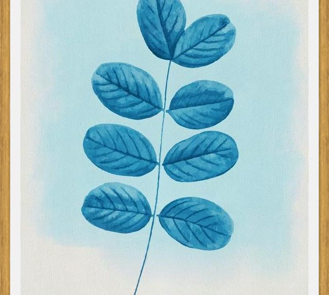 Cuadro Leaves 03b
